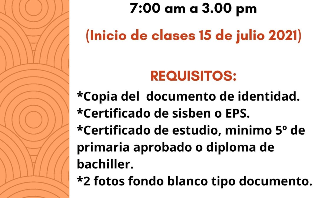 INSCRIPCIONES ABIERTAS!!!