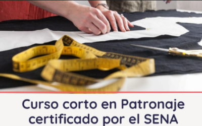 Curso corto de Patronaje, certificados por el SENA🧵👚